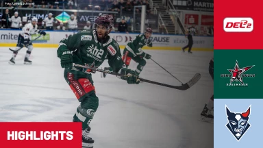 DEL2: Starbulls Rosenheim vs. Blue Devils Weiden | Highlights