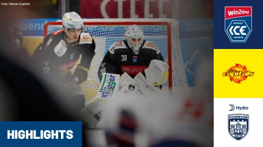 win2day ICE Hockey League Pre-Playoffs: Vienna Capitals vs. Hydro Fehérvár AV 19 -  Spiel 3 | Highlights
