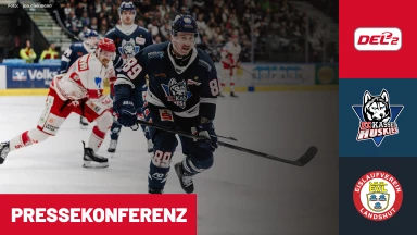 DEL2: EC Kassel Huskies vs. EV Landshut | Pressekonferenz