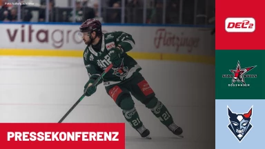 DEL2: Starbulls Rosenheim vs. Blue Devils Weiden | Pressekonferenz