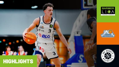 ProA: Eisbären Bremerhaven vs. Uni Baskets Münster | Highlights