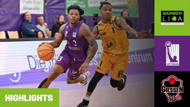 ProA: BG Göttingen vs. GIESSEN 46ers | Highlights
