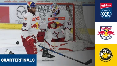 win2day ICE Hockey League Quarterfinals: EC Red Bull Salzburg vs. HC Falkensteiner Pustertal -  Spiel 1