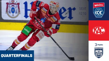 win2day ICE Hockey League Quarterfinals: EC KAC vs. Hydro Fehervar AV 19 -  Spiel 1