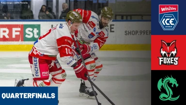 win2day ICE Hockey League Quarterfinals: HCB Südtirol Alperia vs. Olimpija Ljubljana -  Spiel 1