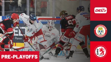 DEL2 Pre-Playoffs: EV Landshut vs. Düsseldorfer EG - Spiel 1