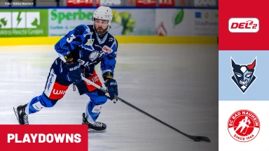DEL2 Playdowns: Blue Devils Weiden vs. EC Bad Nauheim - Spiel 1