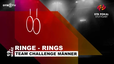 DTB Pokal Stuttgart Team Challenge Männer | Ringe - Rings