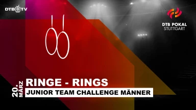 DTB Pokal Stuttgart Junior Team Challenge Männer | Ringe - Rings