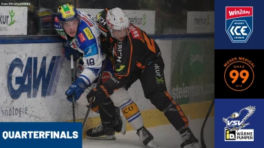 win2day ICE Hockey League Quarterfinals: Moser Medical Graz99ers vs. EC iDM Wärmepumpen VSV -  Spiel 3