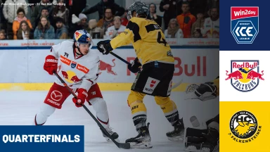 win2day ICE Hockey League Quarterfinals: EC Red Bull Salzburg vs. HC Falkensteiner Pustertal -  Spiel 3