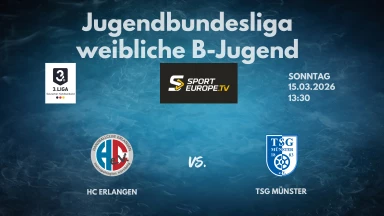 JBLH wB Meisterrunde B: HC Erlangen vs. TSG Münster