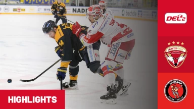 DEL2 Pre-Playoffs: Lausitzer Füchse vs. Eispiraten Crimmitschau - Spiel 1 | Highlights