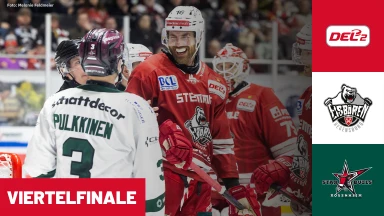DEL2 Viertelfinale: Eisbären Regensburg vs. Starbulls Rosenheim - Spiel 4