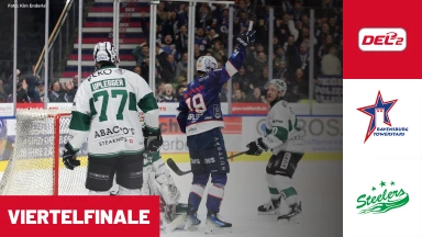 DEL2 Viertelfinale: Ravensburg Towerstars vs. Bietigheim Steelers - Spiel 3