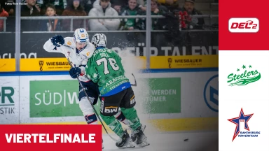 DEL2 Viertelfinale: Bietigheim Steelers vs. Ravensburg Towerstars - Spiel 2