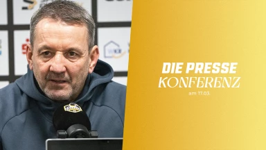 Die Pressekonferenz vor dem ersten Playoffspiel