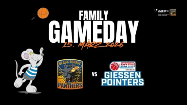 1.Regionalliga Südwest: Black Forest Panthers vs.  ROTH Energie Gießen Pointers