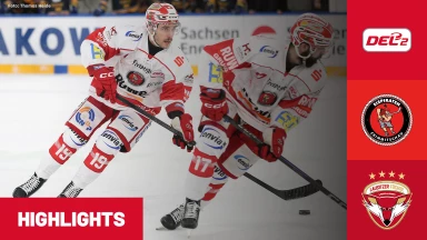 DEL2 Pre-Playoffs: Eispiraten Crimmitschau vs. Lausitzer Füchse - Spiel 2 | Highlights