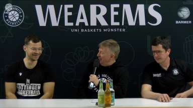 Pressekonferenz: Uni Baskets Münster vs. BG Göttingen