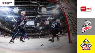 DEL: Nürnberg Ice Tigers vs. Pinguins Bremerhaven - Pre-Playoff-Runde Spiel 2 - Magenta Sport