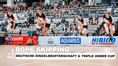 Rope Skipping Deutsche Einzelmeisterschaft und Triple Under Cup