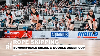 Rope Skipping Bundesfinale Einzel und Double Under Cup