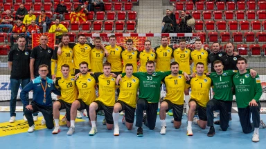 Handball Länderspiel WM2027 Qualification Europe Phase 2 UKRAINE . SLOWAKEI