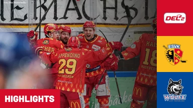 DEL2 Playdowns: ESV Kaufbeuren vs. EHC Freiburg - Spiel 2 I Highlights