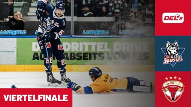 DEL2 Viertelfinale: EC Kassel Huskies vs. Lausitzer Füchse - Spiel 3