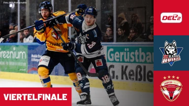 DEL2 Viertelfinale: EC Kassel Huskies vs. Lausitzer Füchse - Spiel 5