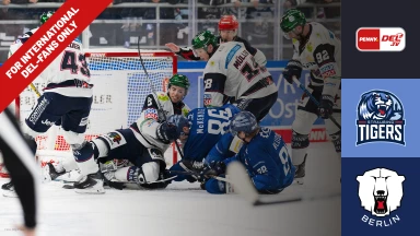 For international fans only - DEL Quarterfinals: Straubing Tigers vs. Eisbären Berlin - game 3