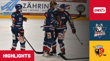 DEL2 Playdowns: EHC Freiburg vs. ESV Kaufbeuren - Spiel 3 I Highlights
