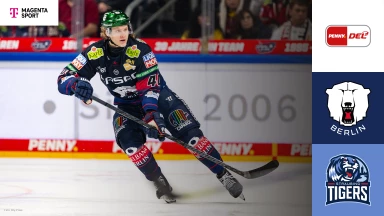 DEL Playoffs: Eisbären Berlin vs. Straubing Tigers - Viertelfinale - Spiel 2 - MagentaSport