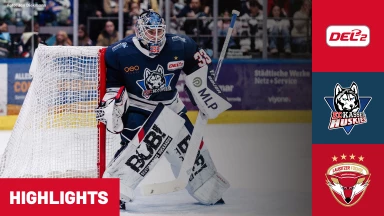 DEL2 Viertelfinale: EC Kassel Huskies vs. Lausitzer Füchse - Spiel 1 | Highlights
