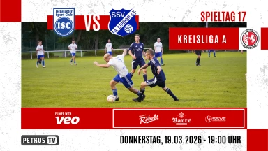 🔥 Abstiegskampf LIVE! ISC vs. Ströhen | Wer holt wichtige Punkte? | Kreisliga A