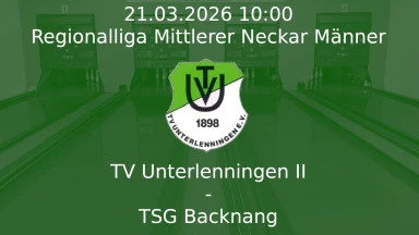 TV Unterlenningen II - TSG Backnang