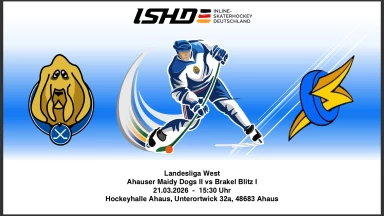 🎥Ahauser Maidy Dogs II - Brakel Blitz I - Landesliga Westfalen 🏒🔥