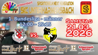 1. Bundesliga Männer : SKC Unterharmersbach I  - SKC Victoria Bamberg I