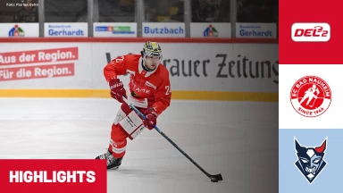 DEL2 Playdowns: EC Bad Nauheim vs. Blue Devils Weiden - Spiel 4 | Highlights