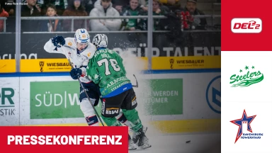 DEL2 Viertelfinale: Bietigheim Steelers vs. Ravensburg Towerstars - Spiel 2 | Pressekonferenz