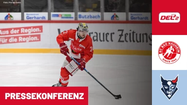 DEL2 Playdowns: EC Bad Nauheim vs. Blue Devils Weiden - Spiel 4 | Pressekonferenz