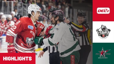 DEL2 Viertelfinale: Eisbären Regensburg vs. Starbulls Rosenheim - Spiel 2 | Highlights