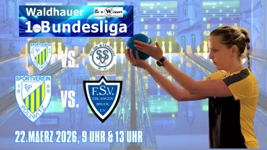 . Bundesliga 120 Frauen/Thüringenliga: SV Pöllwitz - Erlangen-Bruck/ Steinach