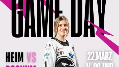 Damenbundesliga: Pink Panther vs Bockum - 22.3.2026 um 14:00 Uhr