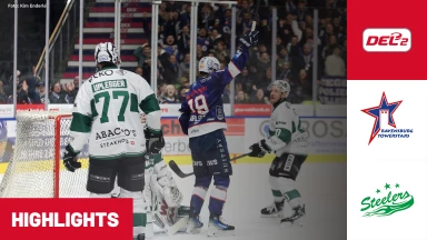 DEL2 Viertelfinale: Ravensburg Towerstars vs. Bietigheim Steelers - Spiel 3 | Highlights