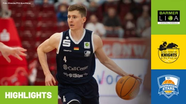 ProA: Bozic Estriche Knights Kirchheim vs. VfL SparkassenStars Bochum | Highlights