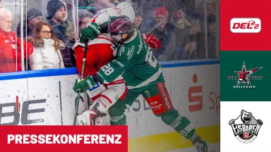 DEL2 Viertelfinale: Starbulls Rosenheim vs. Eisbären Regensburg - Spiel 3 | Pressekonferenz