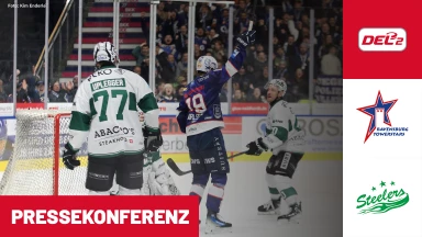 DEL2 Viertelfinale: Ravensburg Towerstars vs. Bietigheim Steelers - Spiel 3 | Pressekonferenz