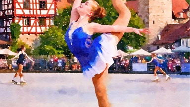 Deutscher Ranglistenwettbewerb im Rollkunstlaufen - Eppingen